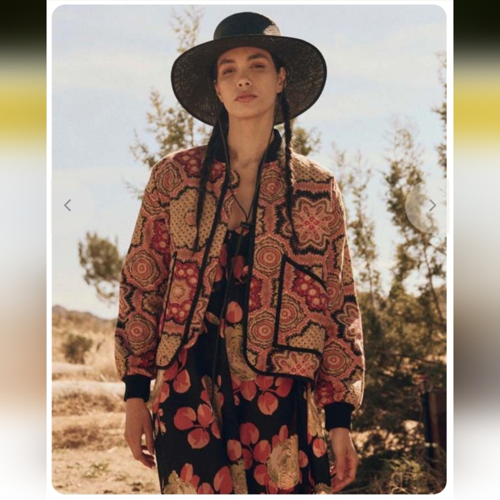 Patchwork Quilted Jacket - image 1